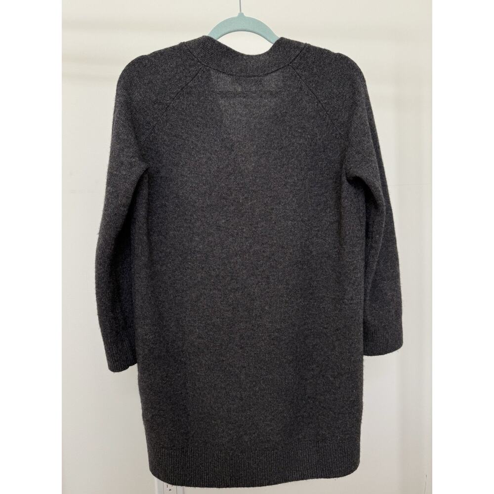 SEZANE QUITTERIE DRESS Size XS Charcoal Grey - Picture 7 of 9